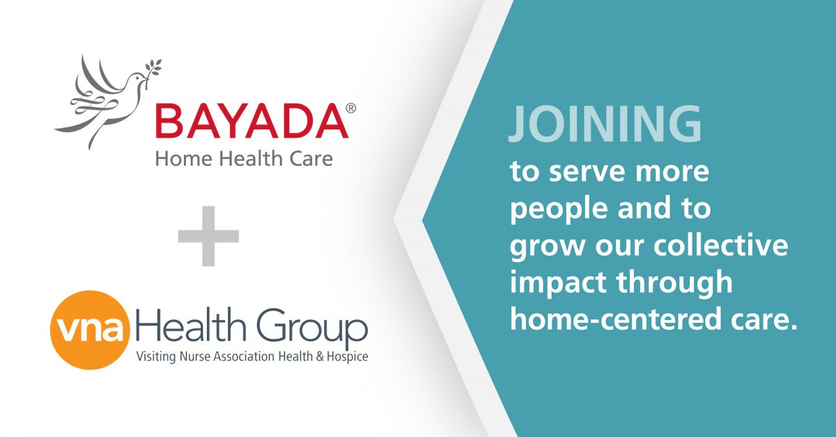 Vna Health Group To Join Bayada Home Health Care Vna Health Group
