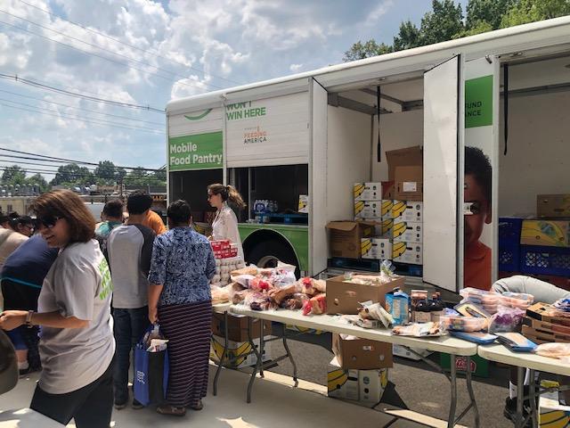 NEIGHBORHOOD CONNECTIONS TO HEALTH (NCTH) HOSTS FULFILL’S MOBILE PANTRY AT THE VNA CHILDREN & FAMILY HEALTH INSTITUTE